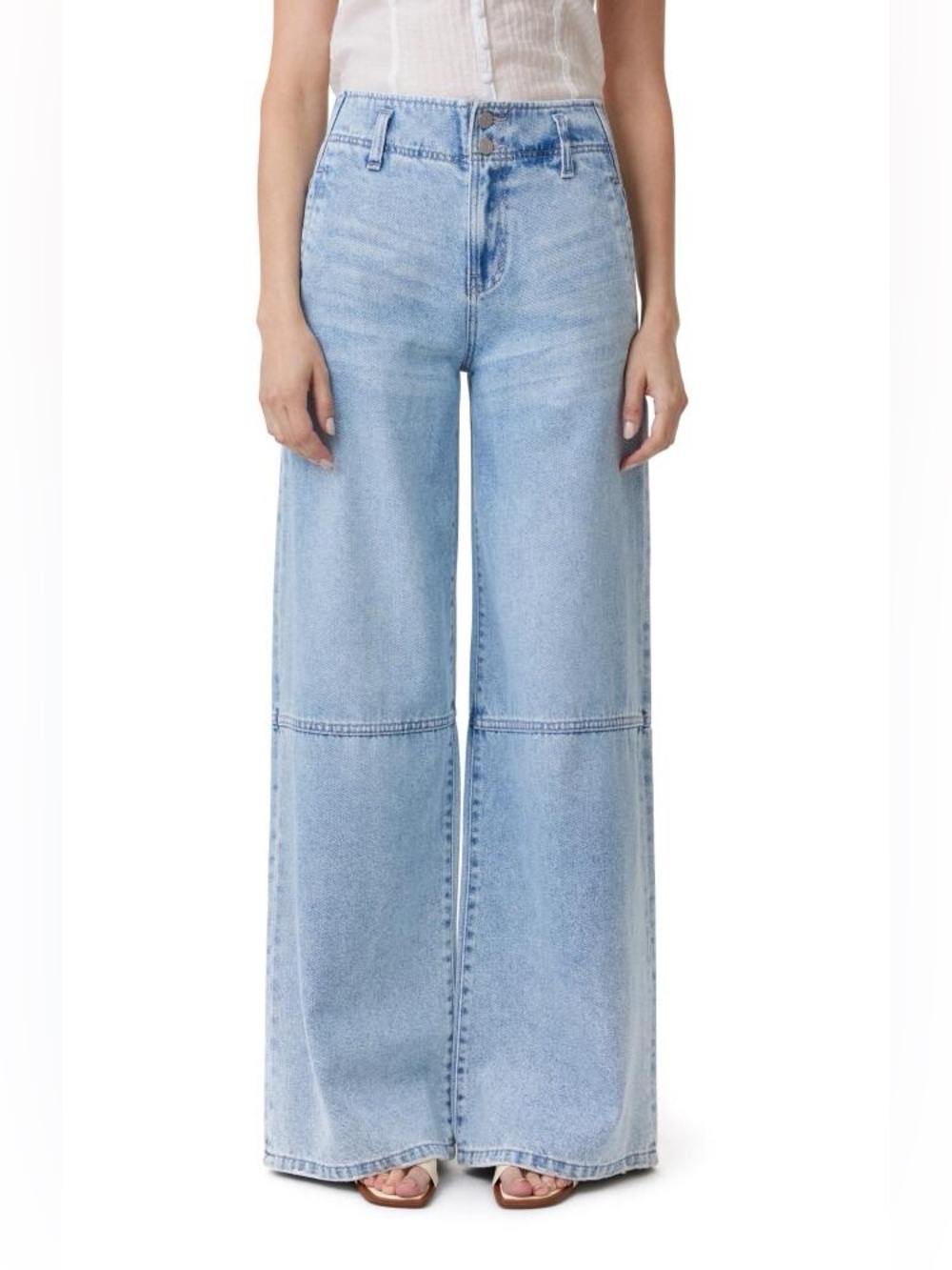 Habitual High Waist Wide Leg Trouser Jeans, Vapor, 25, NWT